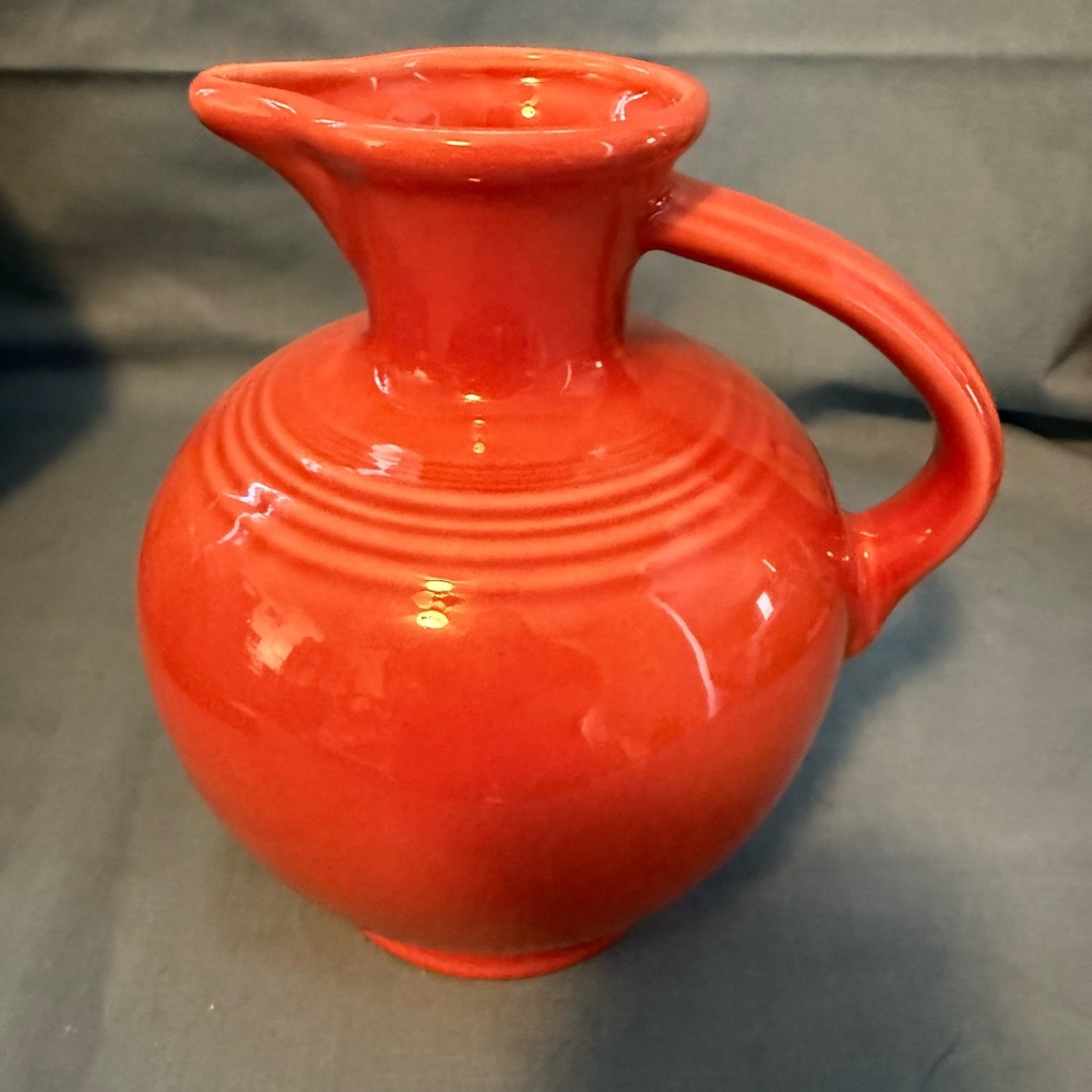 Fiestaware Fiesta 60 oz  Orange Carafe Water Pitcher